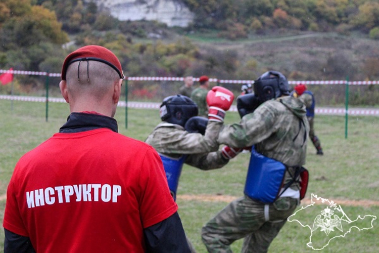 Спецназовцы из Крыма прошли испытания на краповый берет в Краснодарском крае
