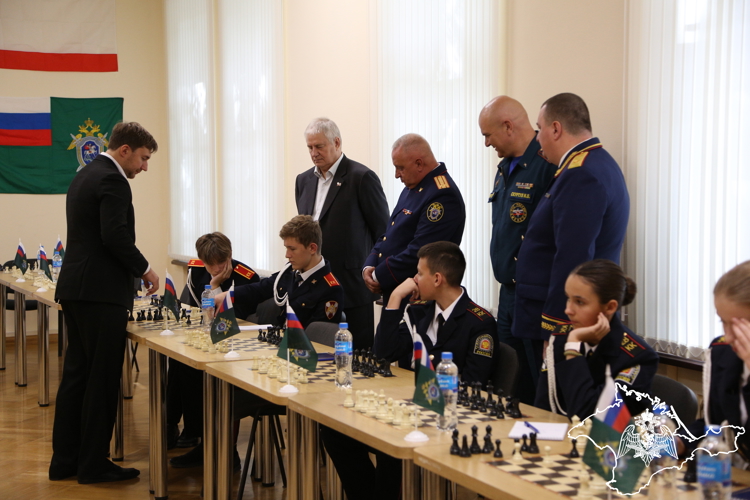 В Крыму состоялся турнир по шахматам среди учащихся профильных классов силовых ведомств региона
