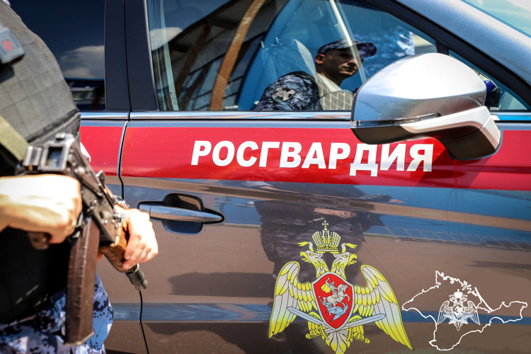В Симферополе росгвардейцы задержали подозреваемого в нанесении ножевых ранений