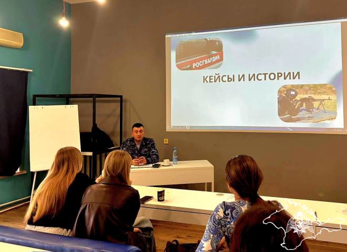 Росгвардия провела тренинги для студентов журфака МГУ