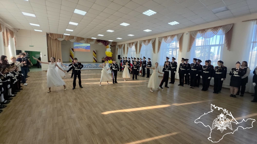 Учащиеся профильного класса Росгвардии дали торжественную клятву кадета