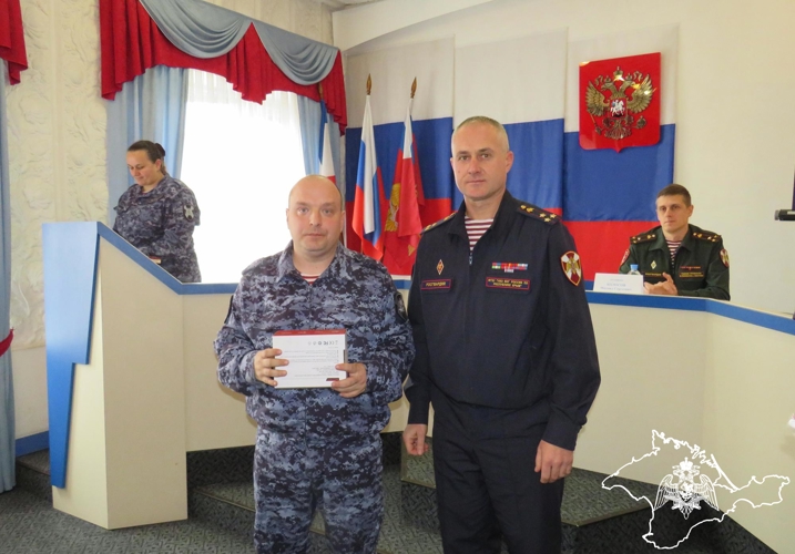 В Крыму сотрудники вневедомственной охраны Росгвардии подвели итоги служебной деятельности за 2025 год