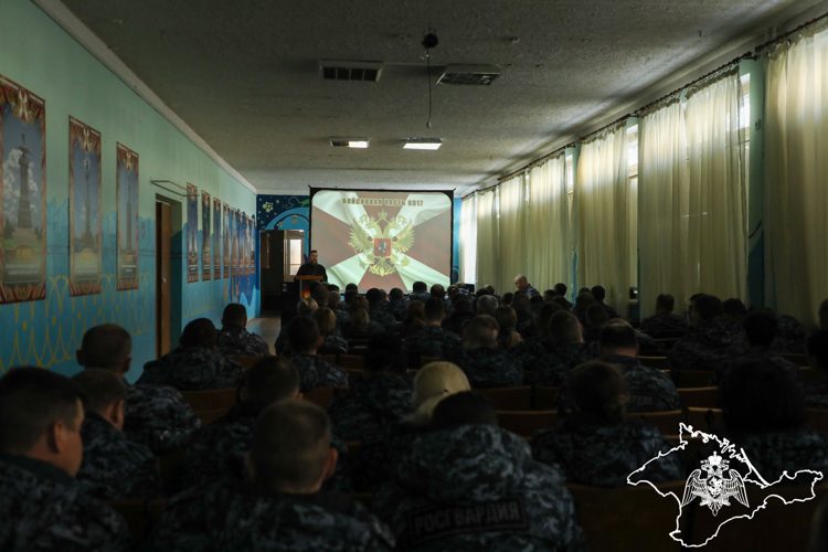 В Крыму росгвардейцы стали участниками встречи с представителями духовенства в честь празднования Крещения Господня