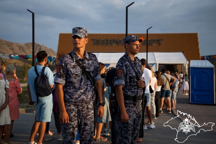 Полуостров Крым – под надежной защитой войск национальной гвардии Российской Федерации