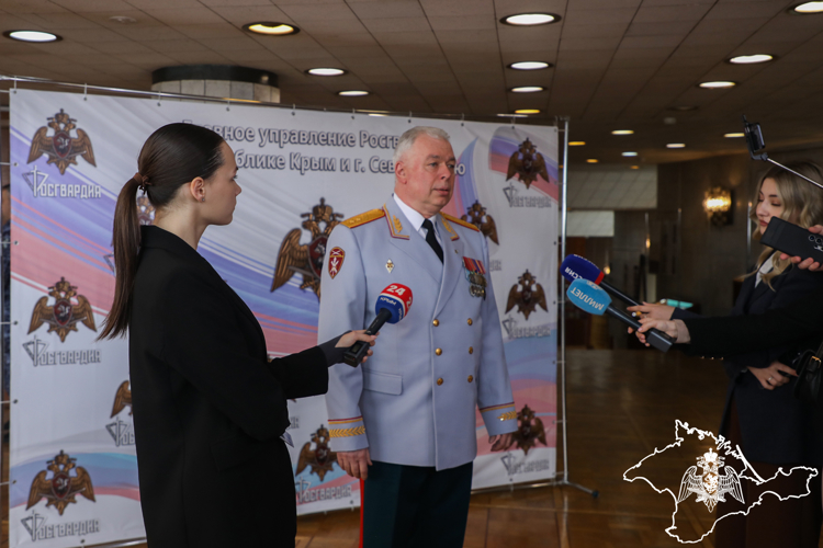 В Крыму прошли торжественные мероприятия, посвященные юбилейной годовщине Росгвардии