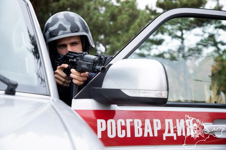 Полуостров Крым – под надежной защитой войск национальной гвардии Российской Федерации