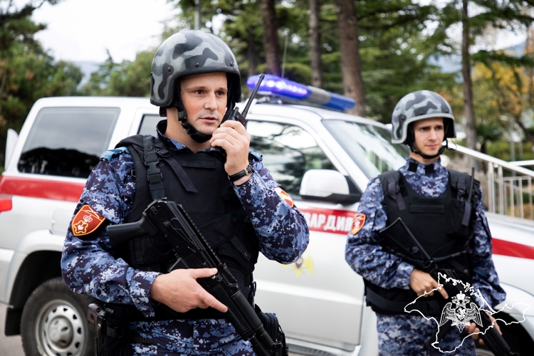 Полуостров Крым – под надежной защитой войск национальной гвардии Российской Федерации