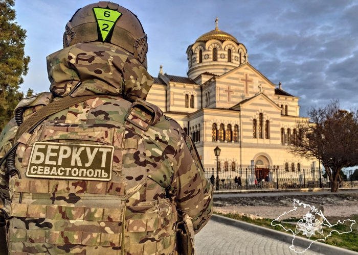 Полуостров Крым – под надежной защитой войск национальной гвардии Российской Федерации