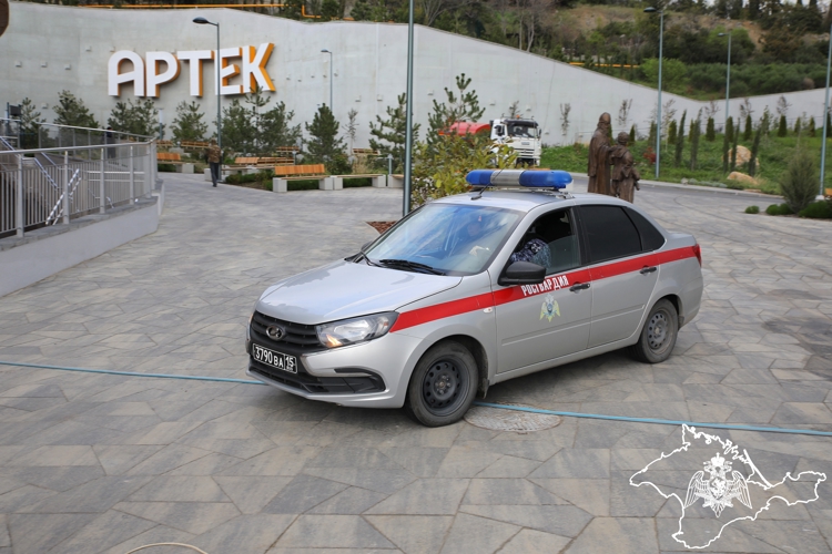 В Крыму росгвардейцы приняли участие в масштабных межведомственных учениях по антитеррористической безопасности