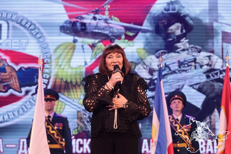 Актёры Союза кинематографистов выступили в рамках юбилейных мероприятий Росгвардии в Крыму