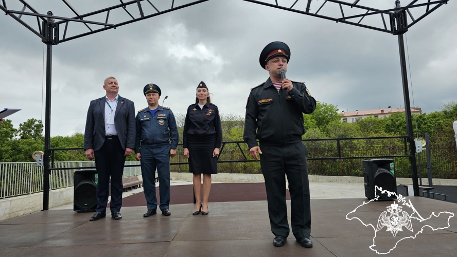 Росгвардейцы приняли участие в фестивале детской безопасности технопарка «Кванториум»