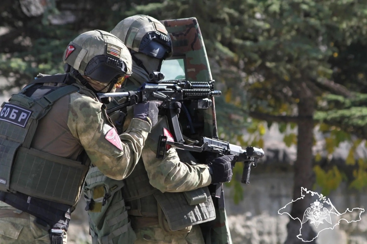 В Севастополе при содействии СОБР Росгвардии задержан подозреваемый в экстремизме