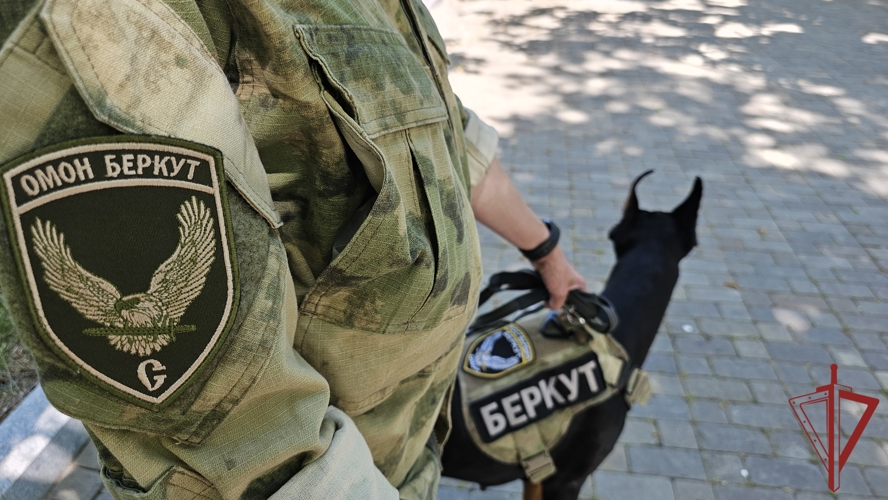 Севастопольский телеканал снял сюжет о кинологах Росгвардии