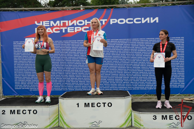 Представительница Росгвардии из Крыма одержала победу во Всероссийских соревнованиях по легкой атлетике